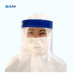 Anti Fog Transparent PET Plastic Face Shield Dental Disposable Products for sale