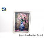 Modern Style 3D Lenticular Pictures Beautiful Flower Picture / Printing for sale