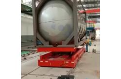 China 25 Tons Motorized Rail Transfer Trolley Adjustable Electric Operated supplier