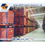 Double Entry Powder Coating Drive In Pallet Racking For Raw Materials