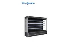 China Front Open Air Curtain Fridge supplier