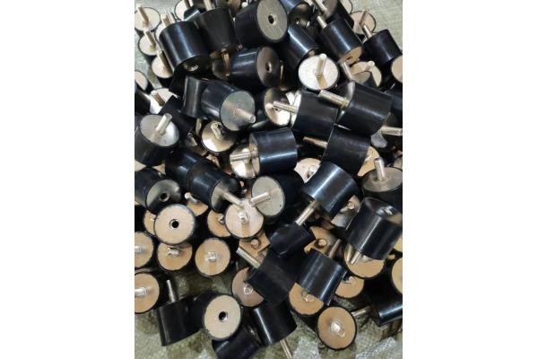 CylindricalRubber Shock Absorber Low Maintenance Wide Temperature Range Load Capacity