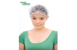 China Anti Dust Double Elastic Nonwoven Polypropylene Disposable Mob Cap supplier