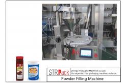 China Touch Screen Control Powder Filling Equipment With Stainless Steel Structure supplier