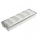 Self Test Function IP65 Fire Resistant Battery Backup Emergency Bulkhead for sale