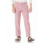 Solid Color Straight Leg Mens Casual Linen Pants Flat Bottom Hem Trousers for sale