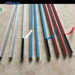 UPVC Window Aluminum Spacer Bar With White Or Black Butyl Tape for sale