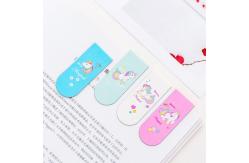 China Custom Mini Magnetic Page Marker Bookmarks With Magnets For Reading supplier