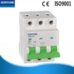 3 Pole MCB Circuit Breaker Electrical Micro Circuit Breaker Din Rail IEC60898 Standard for sale