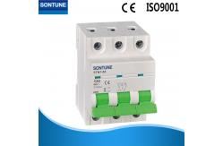 China 3 Pole MCB Circuit Breaker Electrical Micro Circuit Breaker Din Rail IEC60898 Standard supplier