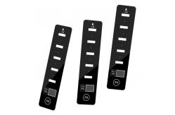 China Custom Frosted Acrylic Screen Print Overlay Control Panel supplier