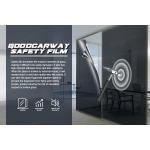 4mil Window Safety Film 20% VLT UV99% Clear Impact Resistant Glass Protection