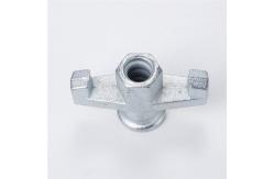 China 0.61kg 12mm Tie Rod Nut For Fasten Formwork Panels supplier