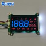 Blue Segments VA LCD Module Black 5V LCD Display White Backlight With PCB for sale