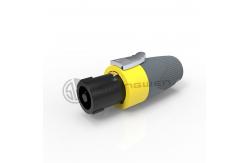 China Audio Signal Loudspeaker Connector Female Plug 4 Pin Plastic Connector supplier
