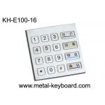 Industrial Rugged Metal Entry Number Keypads 4 x 4 Matrix for Access Kiosk for sale