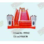 Children Fun Park Inflatable Garfiled Cat Slide For Rentals