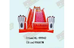 China Children Fun Park Inflatable Garfiled Cat Slide For Rentals supplier
