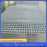 Iso9001 Galvanized Steel Grating Plate For Walkway for sale