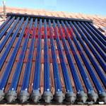 20tubes Pressure Solar Collector Black Frame Heat Pipe Solar Thermal Heater for sale