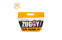 China Customized Roasted Chicken Packaging Grease Proof Plastic With Zipper supplier