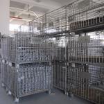 Warehouse Butterfly Stackable Stillages Wire Mesh Pallet Cages for sale