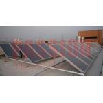 Laser Welding Easy Mounted Copper Tube Flat Plate Solar Collector For Hotel Heating for sale