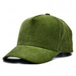 Green Curved Embroidered Baseball Caps 58-68cm/22.83-26.77 Inches Custom Size for sale