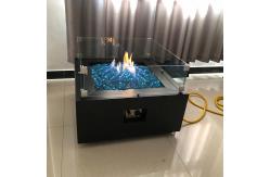 China 1.6ft Fire Pit Rectangular Fire Table With Propane Tank Inside 40000 BTU supplier