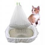 Portable Biodegradable Cat Litter Tray Bags Printed Custom Plastic Liner Eco Friendly Roll for sale