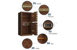China Double Door Electronic Lock Office Safe Box Dual Alarm YB/N7-120D supplier