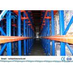 Warehouse Drive In Racking System , AS4084-2012 Heavy Duty Drive Through Racking
