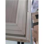 Customized Slimline Aluminium French Doors White Anti Theft
