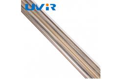 China 400V 4500W Infrared Halogen Heater Lamps for surface curing supplier