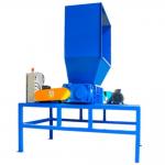 Double Shafts Thick Waste Paper Processing Machinery For Crushing Books for sale