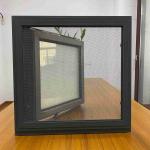 Water proof Heat Insulation Aluminum Tilt And Turn Windows With  Mosquito net