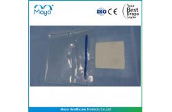 China Disposable CE approved Ophthalmic Drape Eye Drape with pouch supplier
