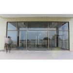 Modern Glass Facade Doors with Handles/Hinges/Locks Sliding/Folding/Swing Opening Style for sale