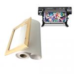 Aqueous Inkjet Polyester Canvas Rolls Matte For Large Format Printing