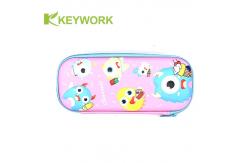 China 3D EVA PU Pencil Case Cartoon Stationery Box Student Pen Case Writing Case supplier