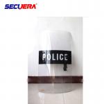 Customize Size Transparent Riot Shield Safety For Military Police Security Protection for sale