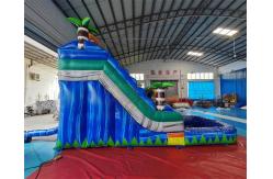 China OEM  Rainbow Inflatable Water Slide Jumping Bouncer Castle supplier