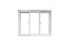 China Hurricane Proof Impact Window PVC Sliding Windows Office Sliding Glass Windows supplier