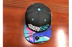 China Customize Debossed Snapback Hats And Caps Mens 3D Embroidered With String supplier