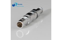 China S Serials Half - Moon FFA Lemo Coaxial Connector With Male Socket supplier