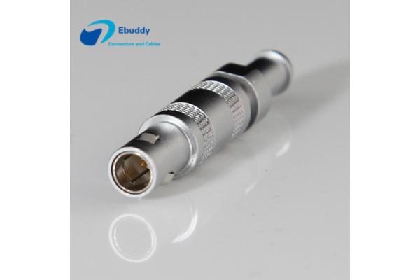 S Serials Half - Moon FFA Lemo Coaxial Connector With Male Socket