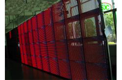 China High resolution plaza PH10 LED video curtain With 16dots*16dots Resolution supplier
