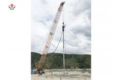 China Soil Improvement Bottom Feed Vibroflot / Vibro Compaction Piling Device supplier