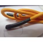 Fashionable Non Elastic Cord With Shiny Silicone Endings Environmentally Friendly