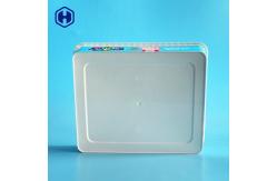 China Empty  IML Box Custom Labels Thin Wall Plastic Biscuit Containers supplier